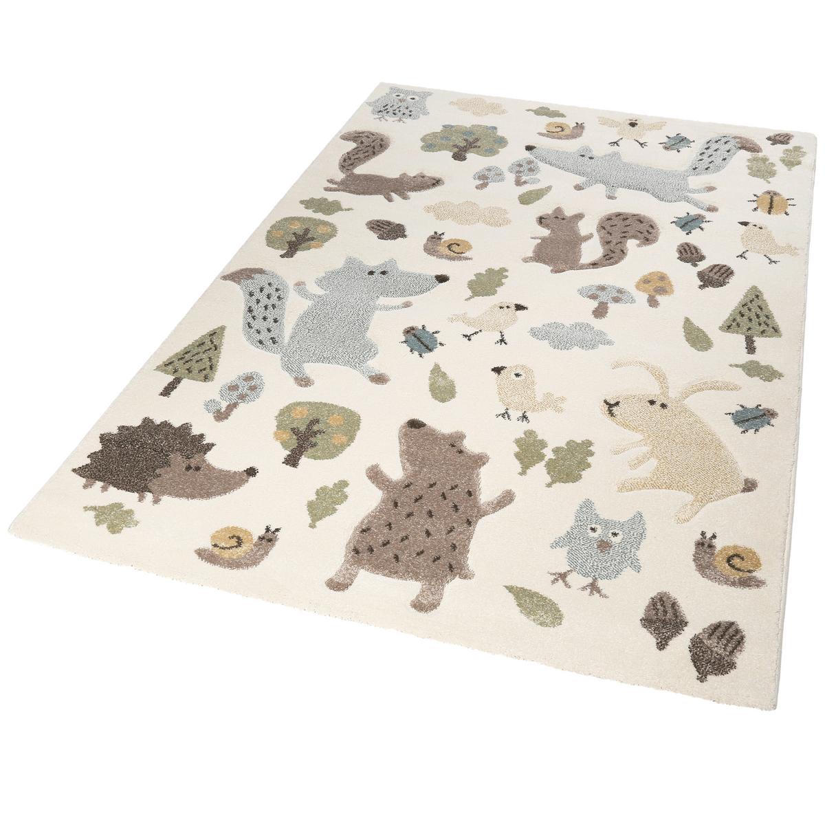 Kinderteppich Sigikid Forest - Multicolor, Trend, Textil (120/170cm) - Sigikid