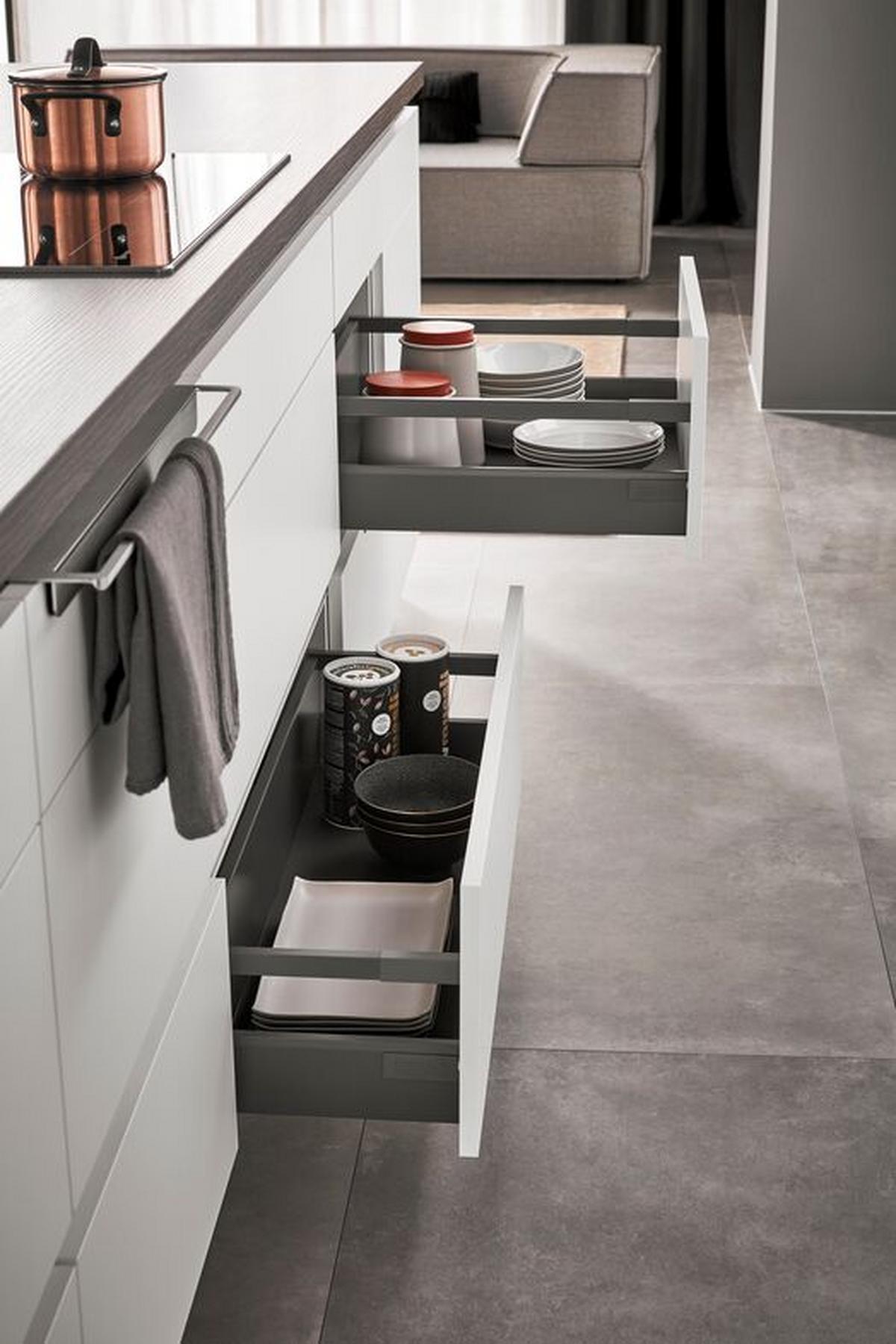 Einbauküche Ip3150 Frei Planbar Modernes Design - Eichefarben/Weiß, MODERN, Holzwerkstoff - Impuls