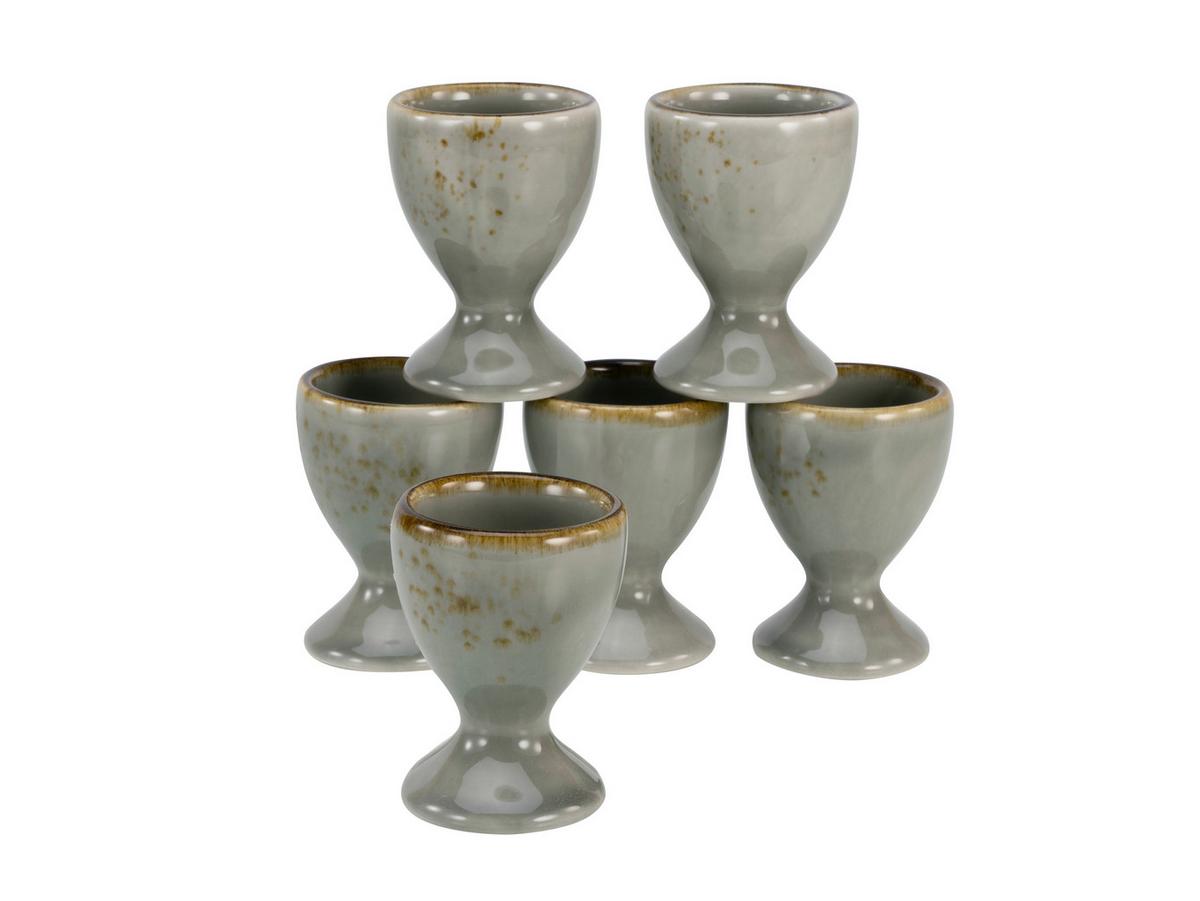 Eierbecherset 33027 Nature Collection - Grau, Trend, Keramik (5,5cm) - Creatable