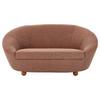 2-sitzer-sofa Looks Iv - Eichefarben/Rot, Design, Textil (178/82/114cm) - LOOKS by W.Joop