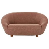 2-sitzer-sofa Looks Iv - Eichefarben/Rot, Design, Textil (178/82/114cm) - LOOKS by W.Joop