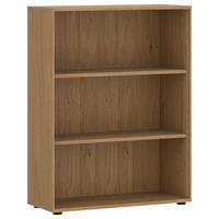 Regal Calzado Steineiche B: 75cm - Eichefarben/Schwarz, MODERN, Holzwerkstoff (75/100/35cm)