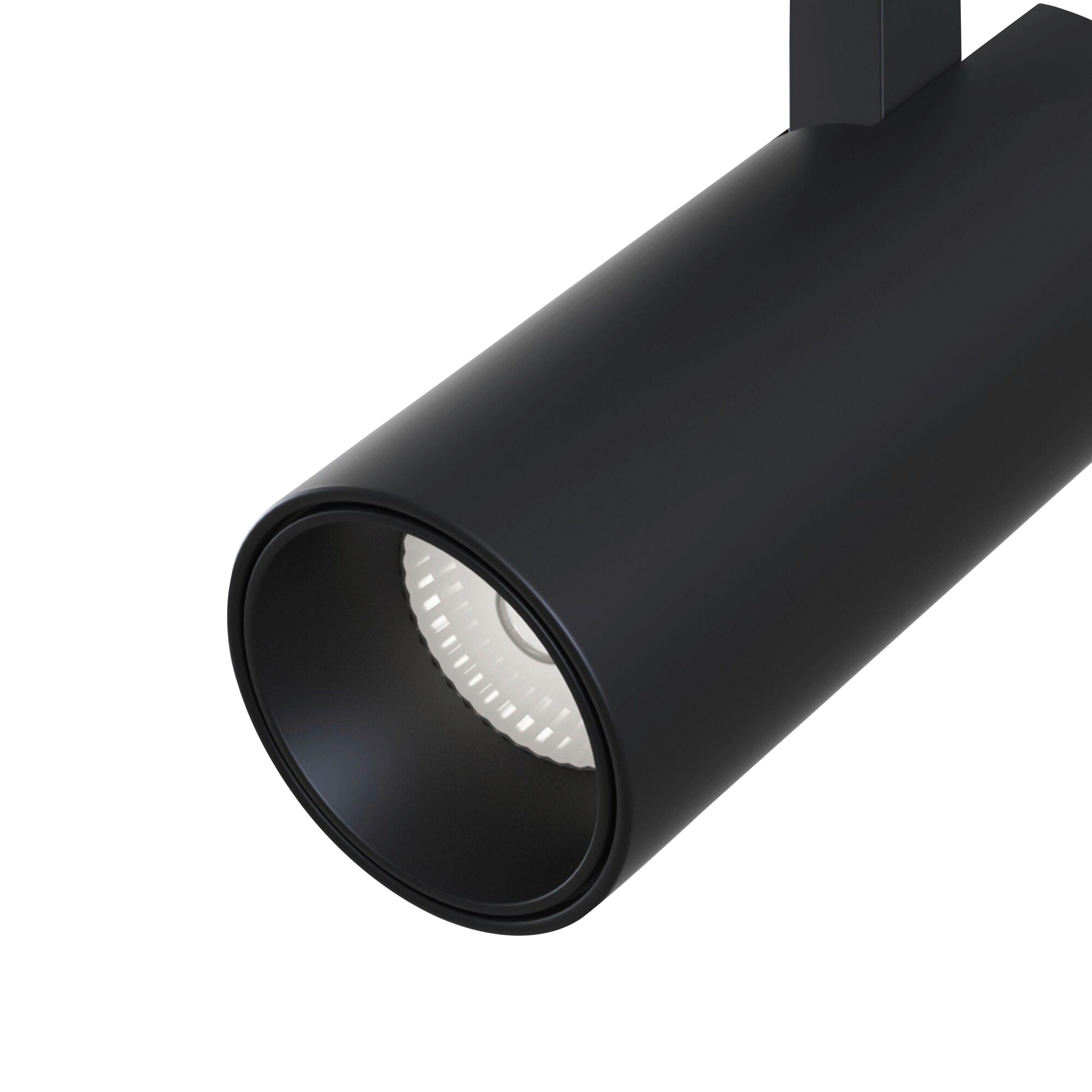 Schienensystem-Strahler Focus Led - Schwarz, Basics, Metall (12/14,6/13,6cm) - MAYTONI