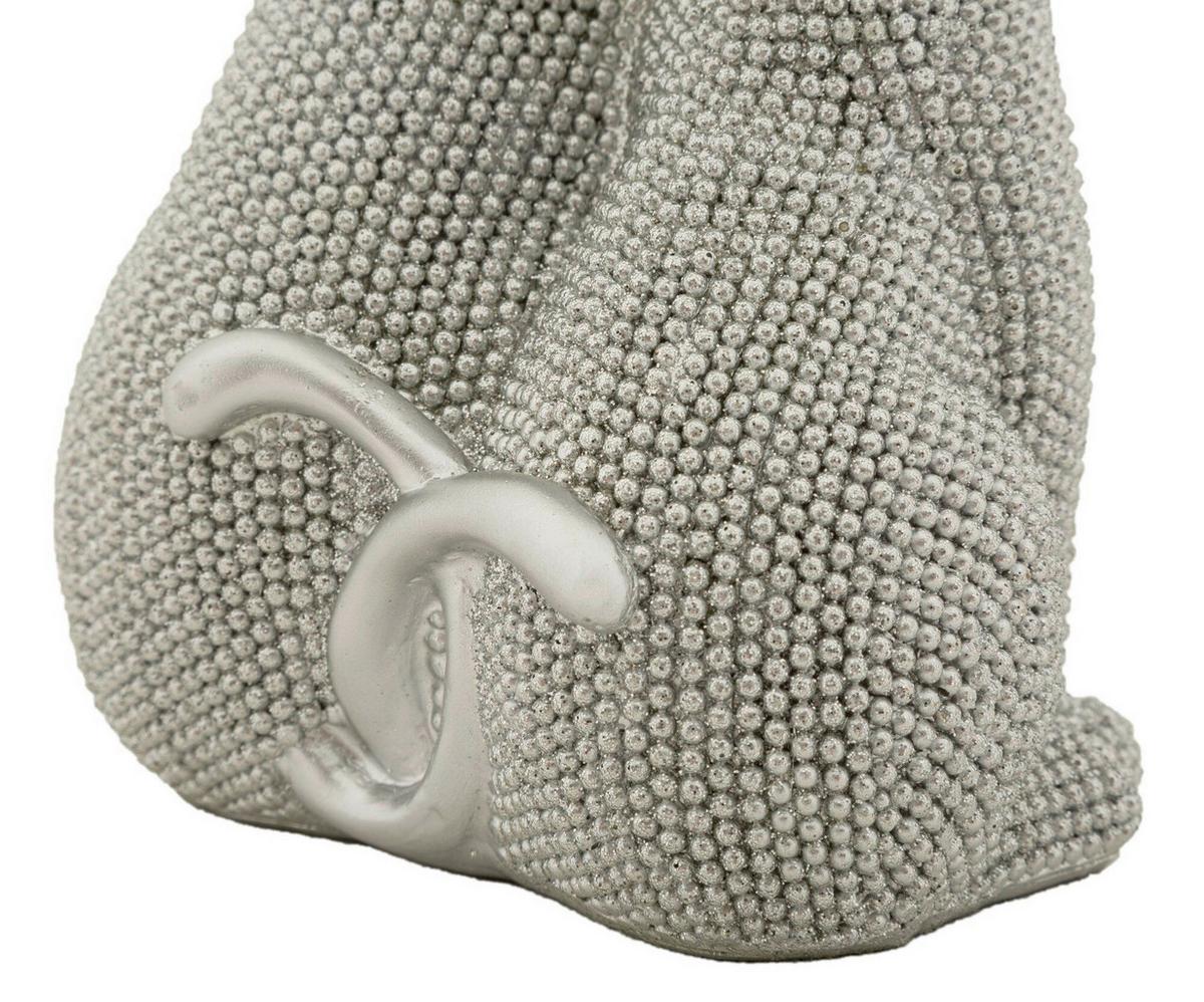 Skulptur Kunststoff, Silver - Basics, Kunststoff (13/21/10cm)