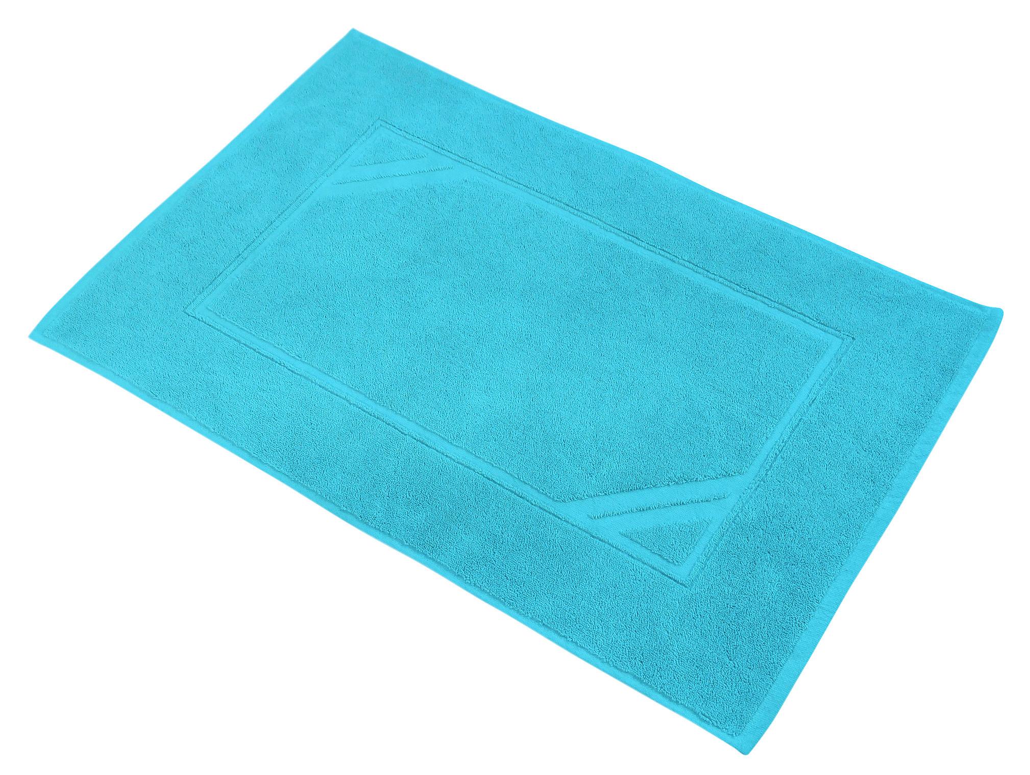 Fürdőszobaszőnyeg Kb. 50/70cm - türkiz, Lifestyle, textil (50/70cm) - Framsohn