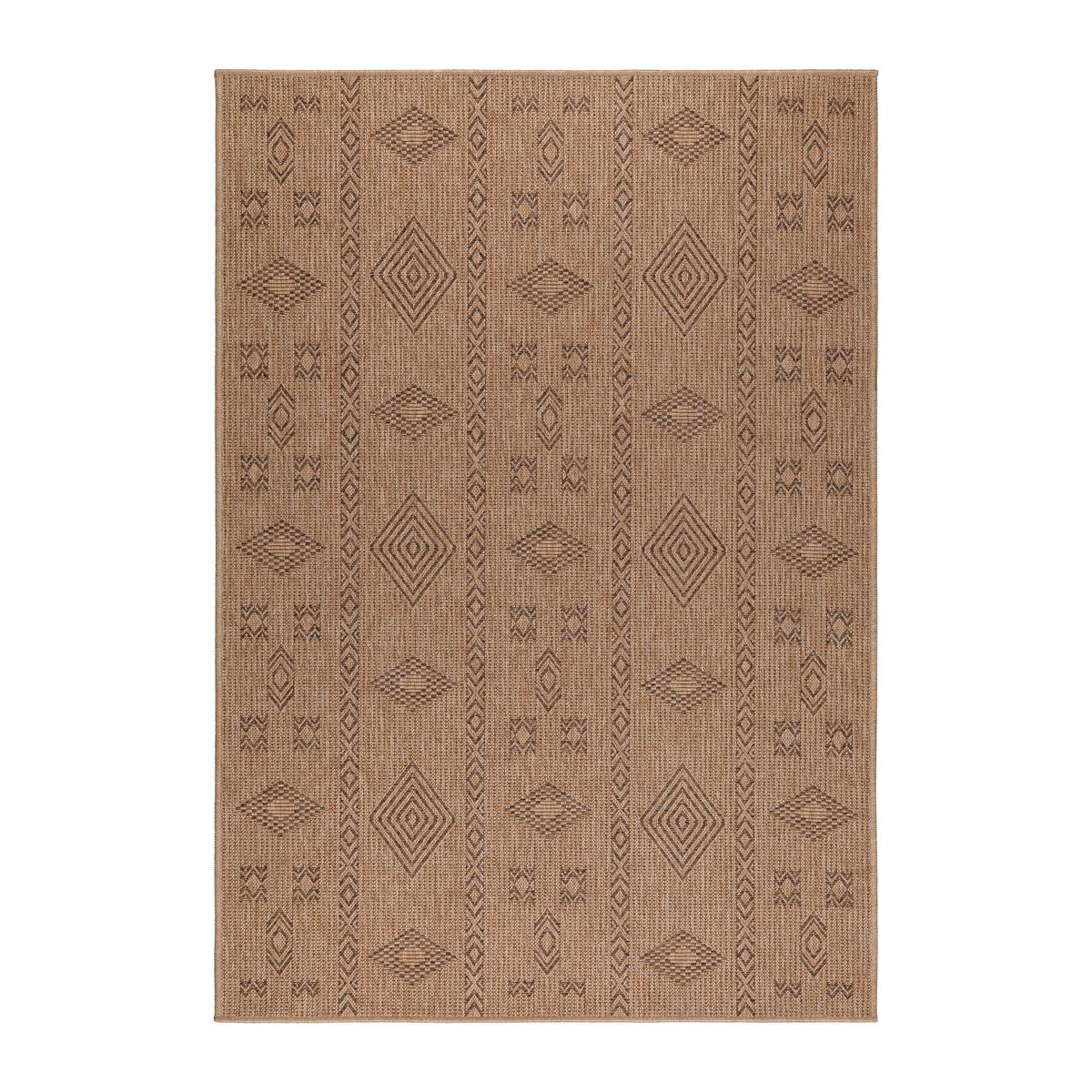 Outdoorteppich Dhaka - Beige, Basics, Textil (140/200cm) - Novel