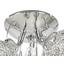 Deckenleuchte Anjo - Chromfarben, KONVENTIONELL, Kunststoff/Metall (54/22cm) - James Wood Deckenleuchte Anjo - Chromfarben, KONVENTIONELL, Kunststoff/Metall (54/22cm) - James Wood