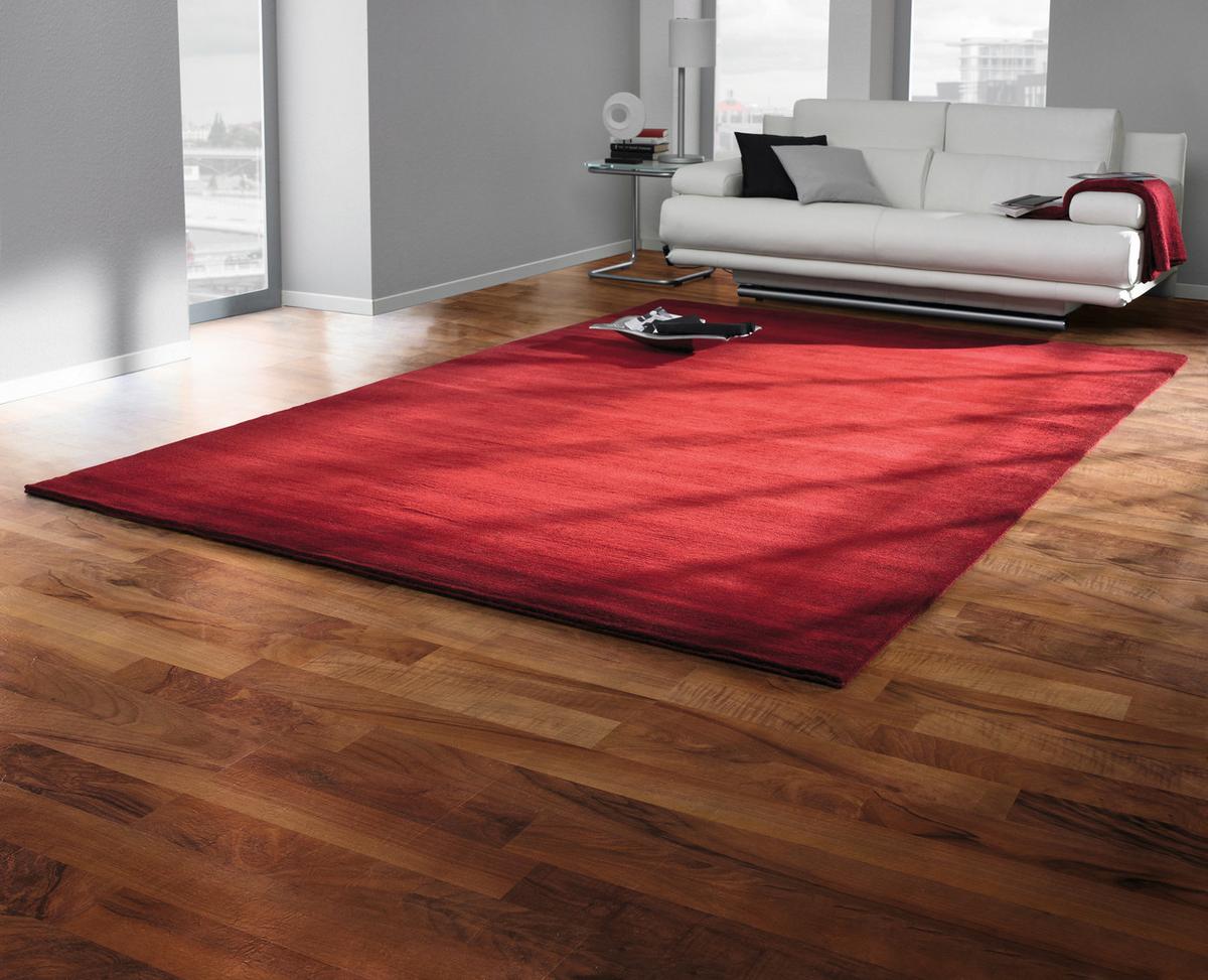 Orientteppich Dunkelrot handgeknüpft 200 x 250 cm - Dunkelrot, Basics, Textil (200/250cm) - Cazaris