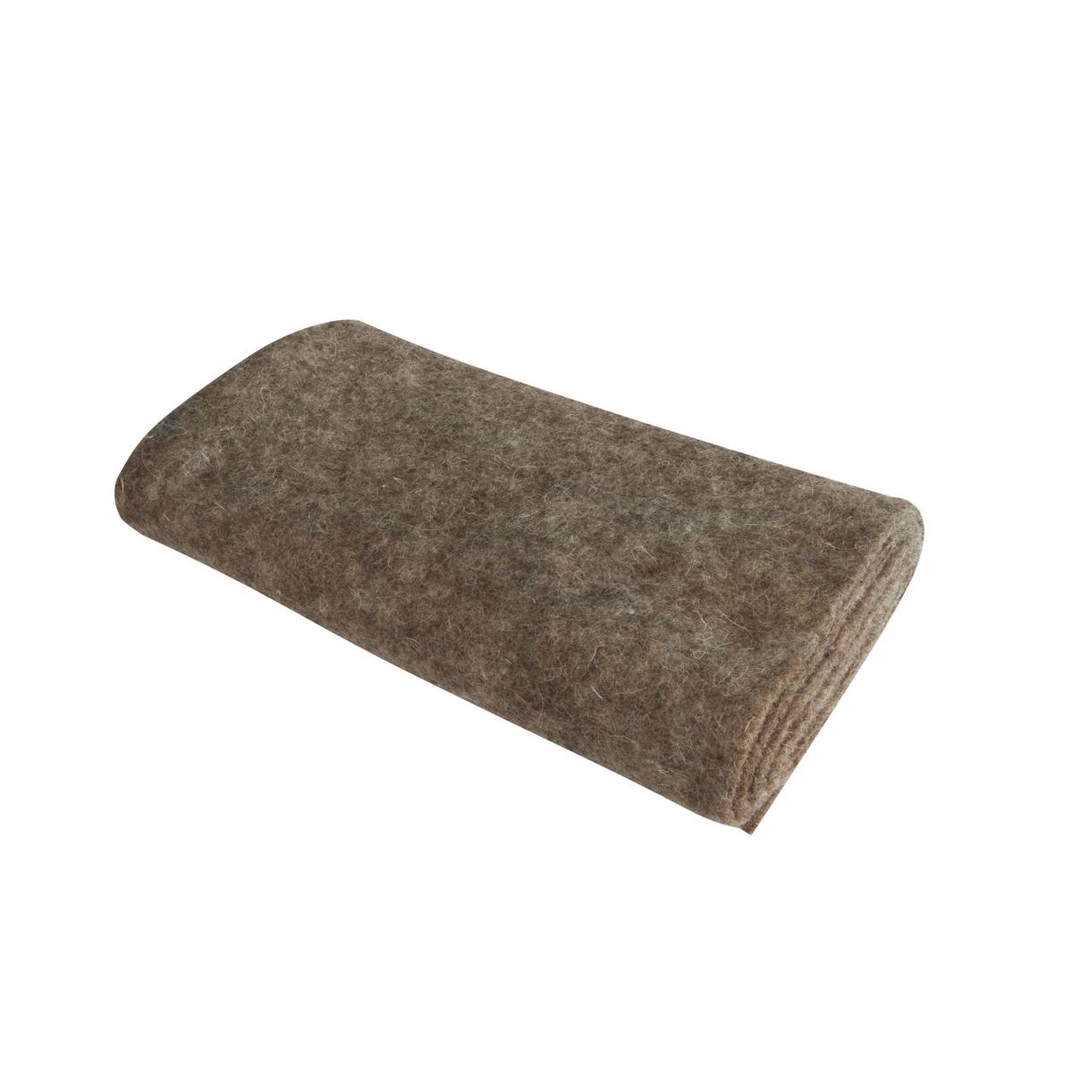Schaffwoll-Filzmatte 50x200cm starker Winterschutz,anpassbar - Grau, Basics, Textil (50/200cm) - Windhager