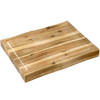 Servierbrett Akazie, BxHxT: 48x7x36,5 cm - Akaziefarben, Basics, Holz (48/7/36,5cm) - Kesper