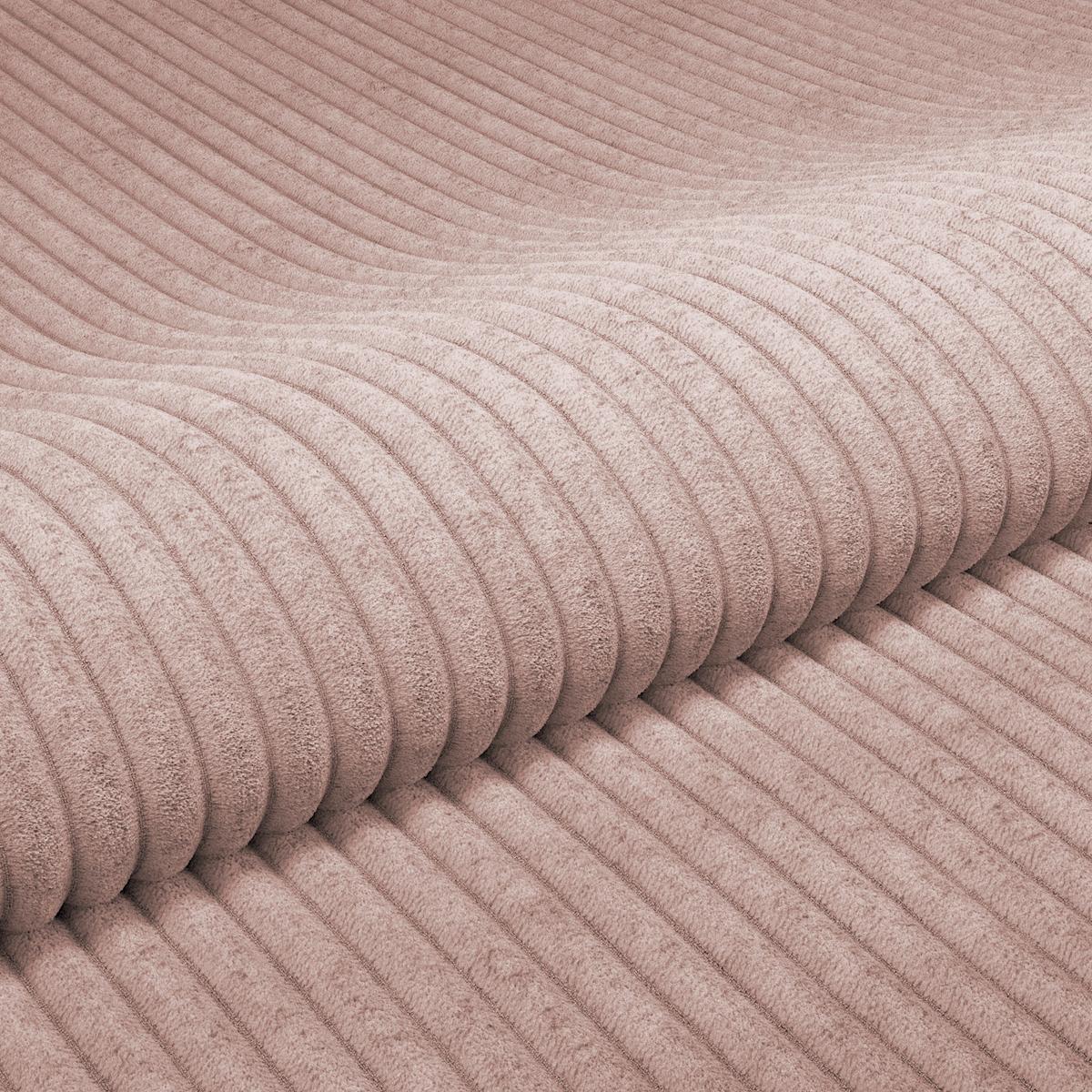Big Sofa Pelle Mit Kissen B: 261 Cm Rosa - Wengefarben/Rosa, Trend, Textil (261/124cm) - Luca Bessoni