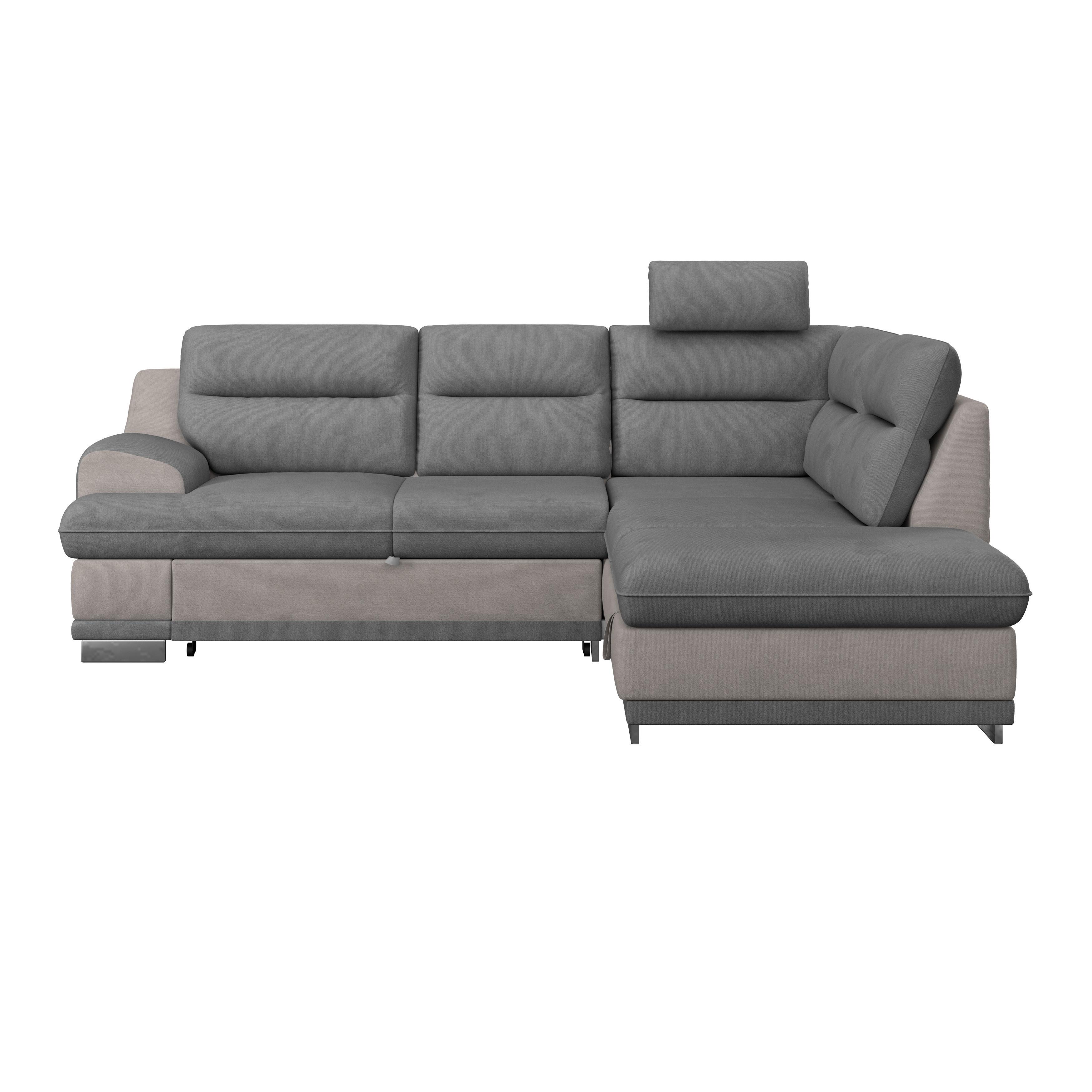 Ecksofa Mit Schlaffunktion + Bettkasten Seaside 264x217 Cm
