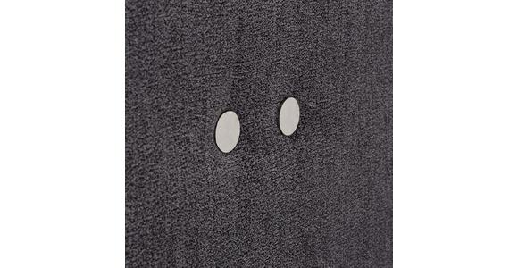 Ecksofa mit Relaxfunktion Hogan La, Webstoff - Silberfarben/Grau, MODERN, Holz/Textil (212/299cm) - Luca Bessoni