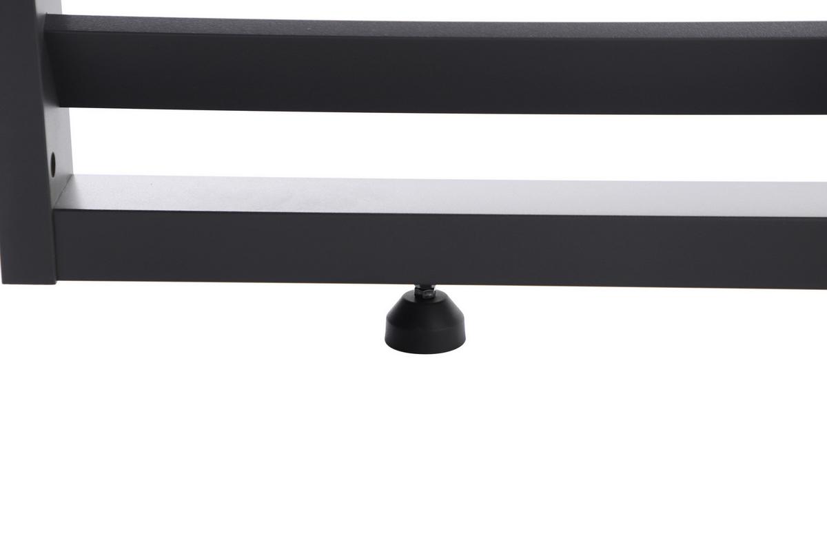 Lamellenwand 93cm Für Pergola 3x3,6/4/6m,bxh:ca.92,7x225,8cm - Anthrazit, Basics, Metall (92,7/225,8/5cm) - Gardenson