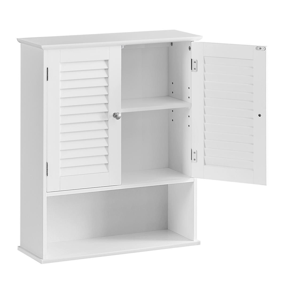 Hängeschrank Bbc27wt Weiß B: 60 cm - Weiß, Trend, Holzwerkstoff (60/70/20cm) - MID.YOU