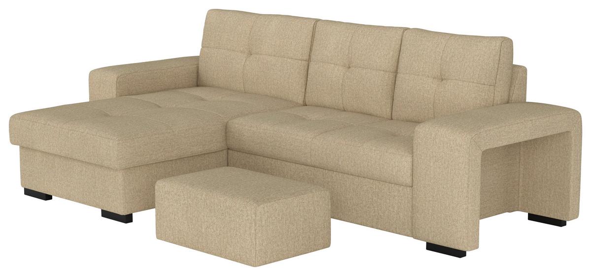 Sarokkanapé Mattina - Modern, textil (156/268cm)