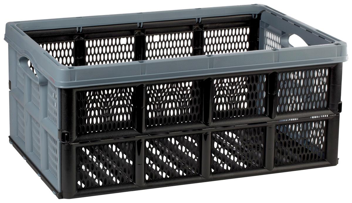 Skladacia prepravka Benny, 32l - modrá/čierna, Konventionell, plast (50/33/23cm)