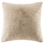 Zierkissen Lena 45x45 Cm Polyester Taupe Mit Zipp - Taupe, MODERN, Textil (45/45cm) - Luca Bessoni