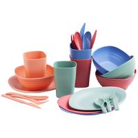 Sada na piknik POP UP MUSHROOM - vícebarevná, Lifestyle, plast (18/26/14cm) - Mömax