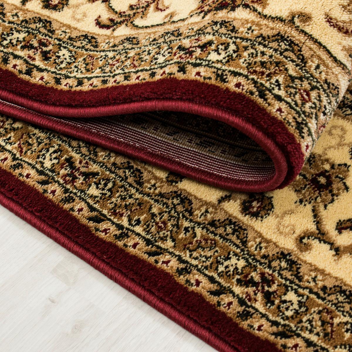 Orientalischer Webteppich Rot Marrakesh 160x230 cm - Beige/Rot, KONVENTIONELL, Textil (160/230cm) - Ayyildiz 