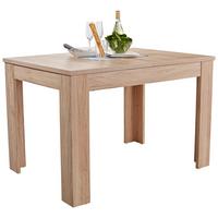 VÝSUVNÝ STŮL DINNER 120 AZ - barvy dubu, Konvenční, kompozitní dřevo (120/76/80cm)