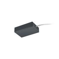 Schienensystem Duoline Einspeiser 701232 in Schwarz - Schwarz, Design, Kunststoff (9/3,2/13,5cm) - Trio Leuchten