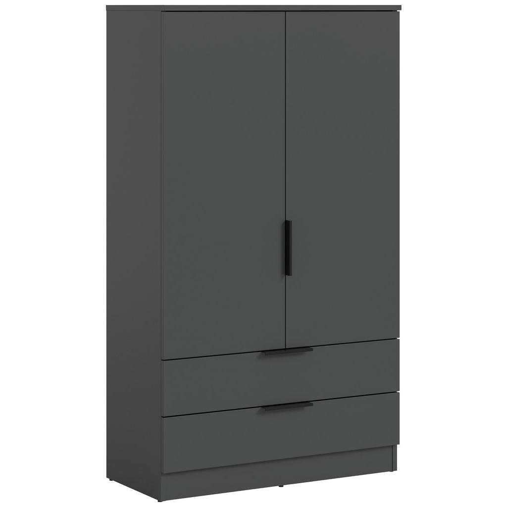DREHTÜRENSCHRANK Kopenhagen Anthrazit B: 80cm