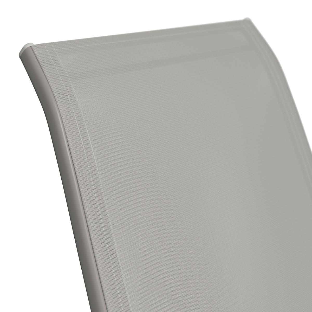 Gartenset Barcelona - Beige, MODERN, Glas/Textil - Beldano