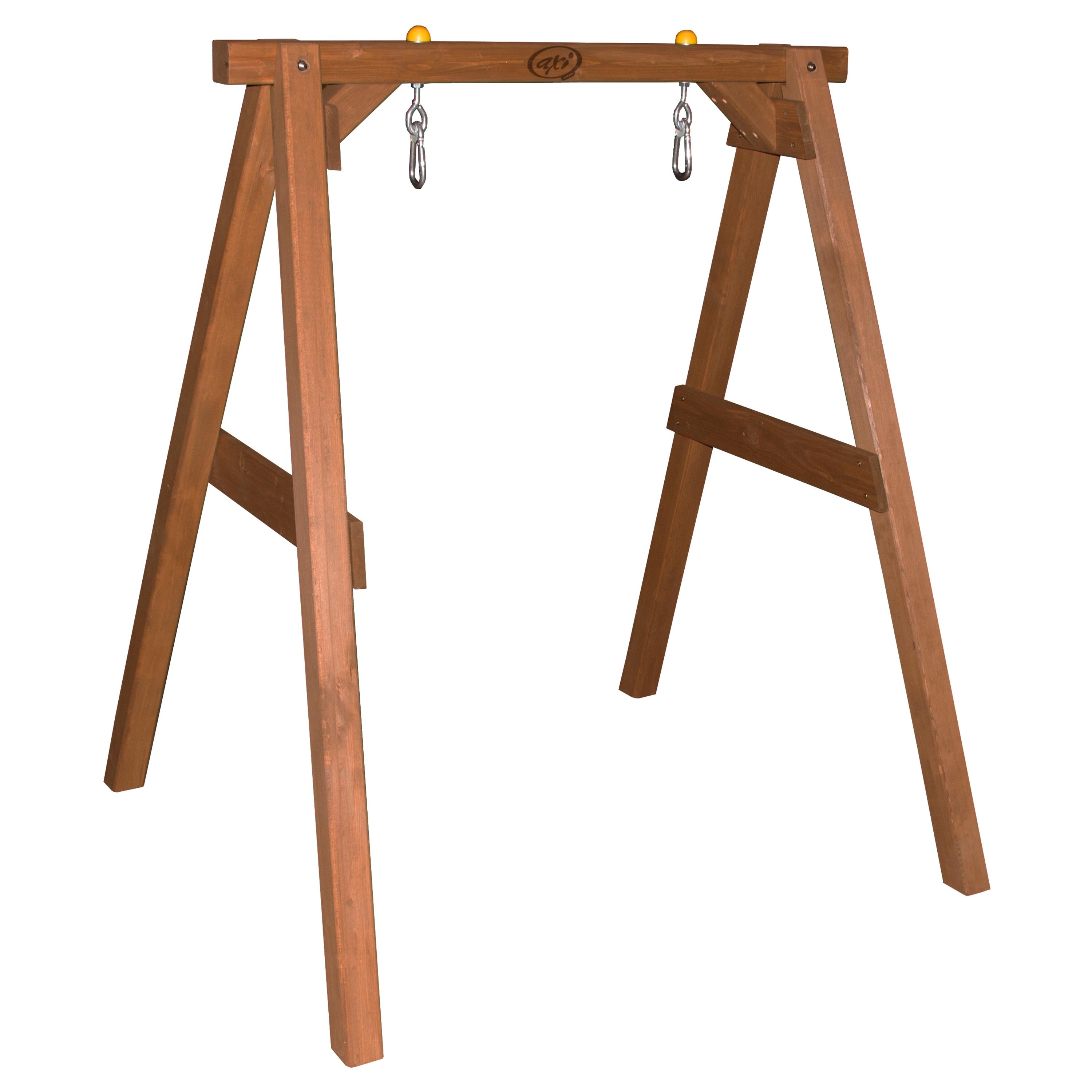 Baby-Schaukel mit Echtholz-Gestell