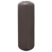 Bodenvase Art Deco Silberfarben, D: 30 Cm - Silberfarben, Trend, Metall (30/91cm) - Kayoom