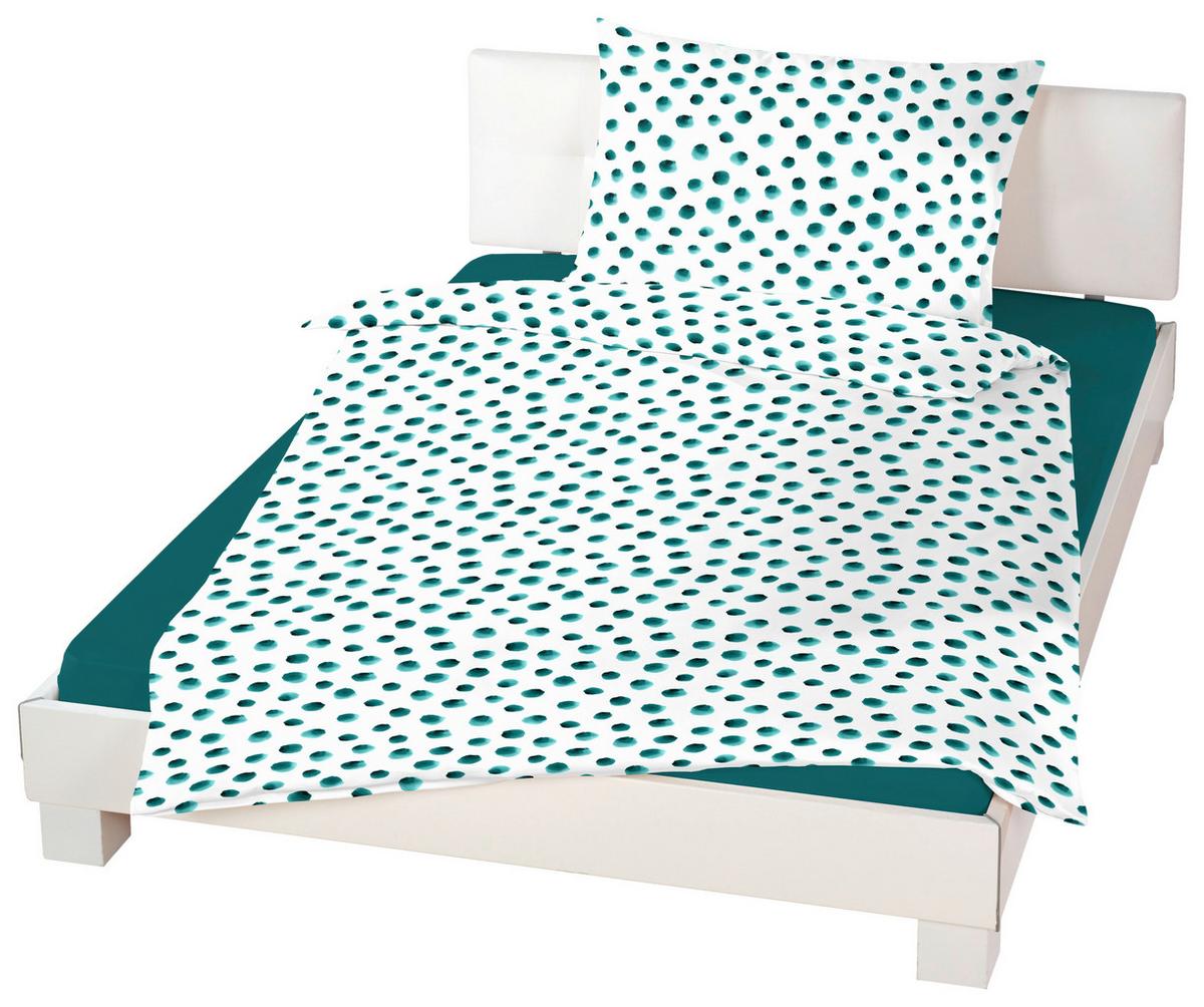 Ágyneműhuzat-garnitúra Marianne - bézs/narancs, Konventionell, textil - Ondega