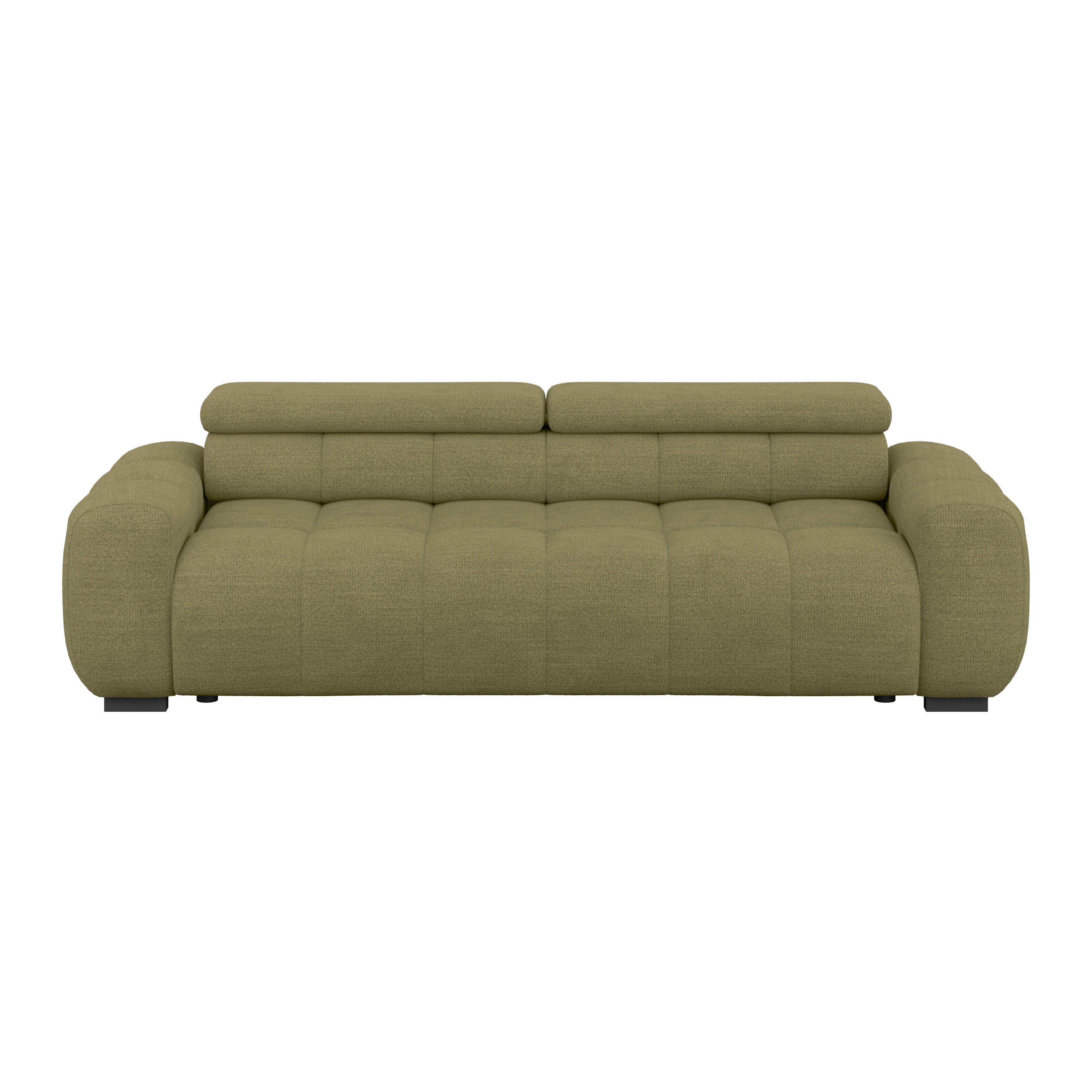 Bigsofa Bull Webstoff dunkelgrün, B: 248 cm