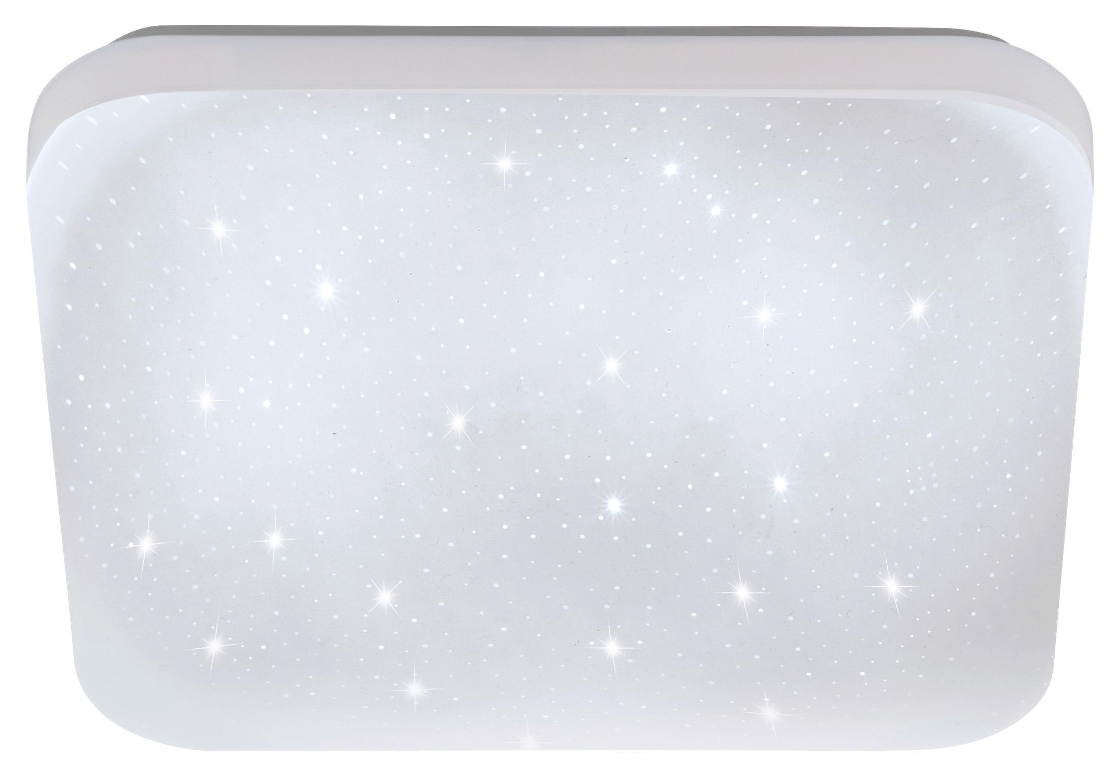 LED-Deckenleuchte Frania-s - Weiß, MODERN, Kunststoff/Metall (22/22/5,5cm)