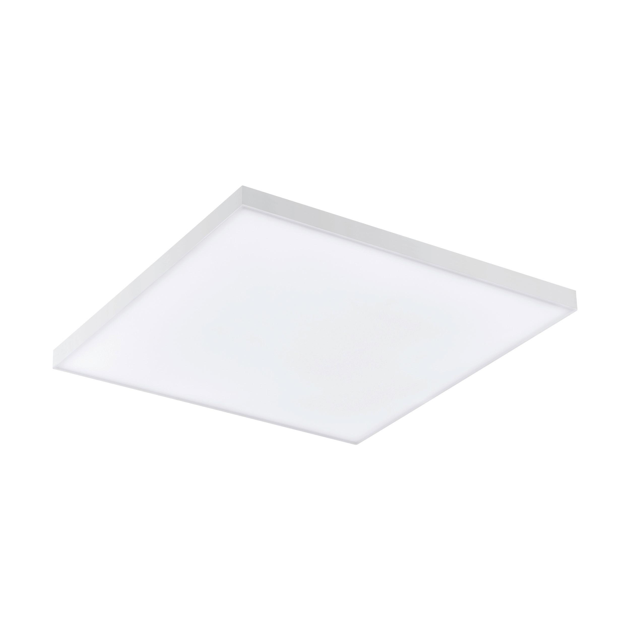 Deckenleuchte Zig L: 30 cm mit Timerfunktion dimmbar - Weiß, Basics, Metall (30/30/5cm) - Connect Z