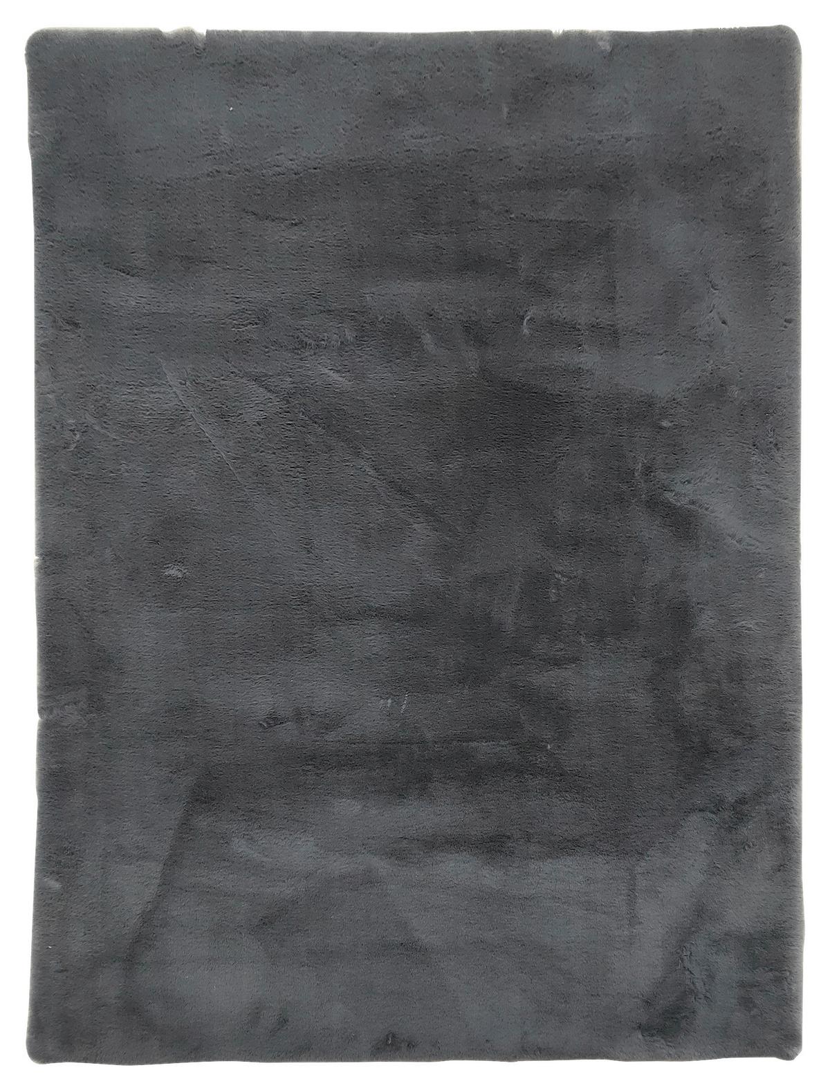 Umělá kožešina Caroline 3, 160/220cm - antracitová, textil (160/220cm) - Mömax