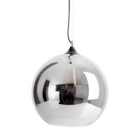 HÄNGELEUCHTE 6126697 VASO - Anthrazit/Schwarz, Design, Glas/Metall (30/130cm) - Näve