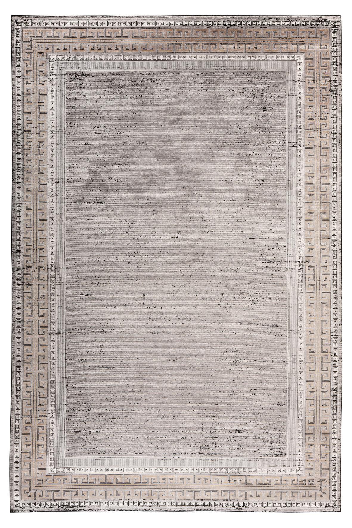Webteppich MY EDEN OF OBSESSION - Beige/Grau, Design, Textil (80/150cm) - Obsession