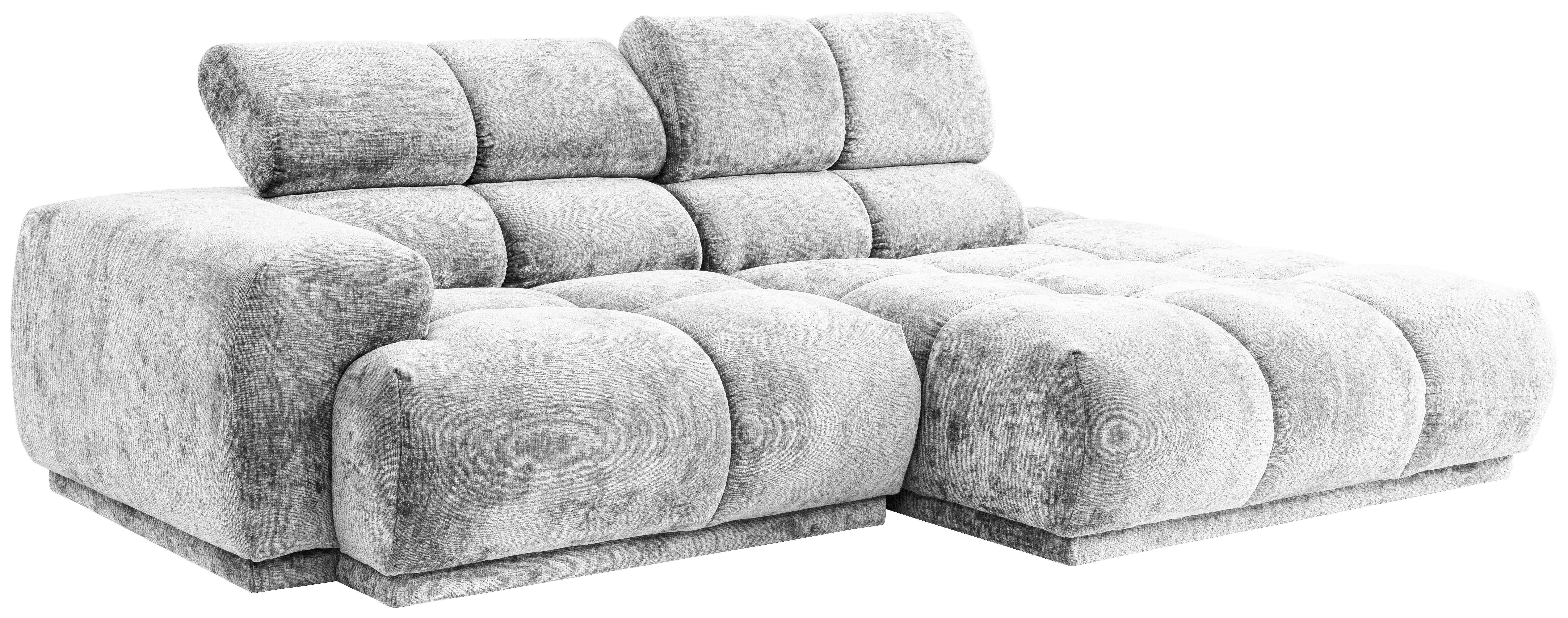 Ecksofa Chani Creme, Schenkel: 239x150 cm - Creme, MODERN, Textil (239/150cm) - MID.YOU