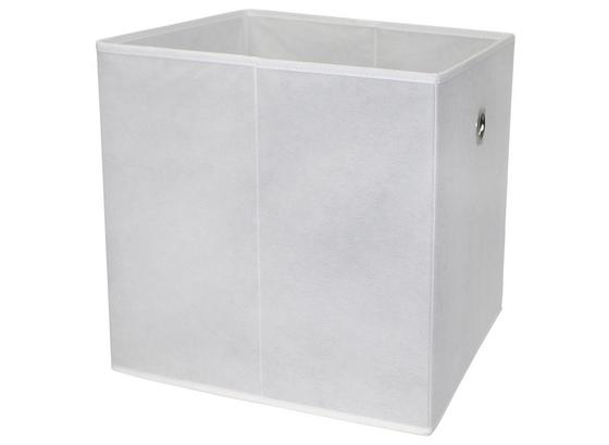 Faltbox Cubi - Weiß, MODERN, Holzwerkstoff/Textil (32/32/32cm) Faltbox Cubi - Weiß, MODERN, Holzwerkstoff/Textil (32/32/32cm)
