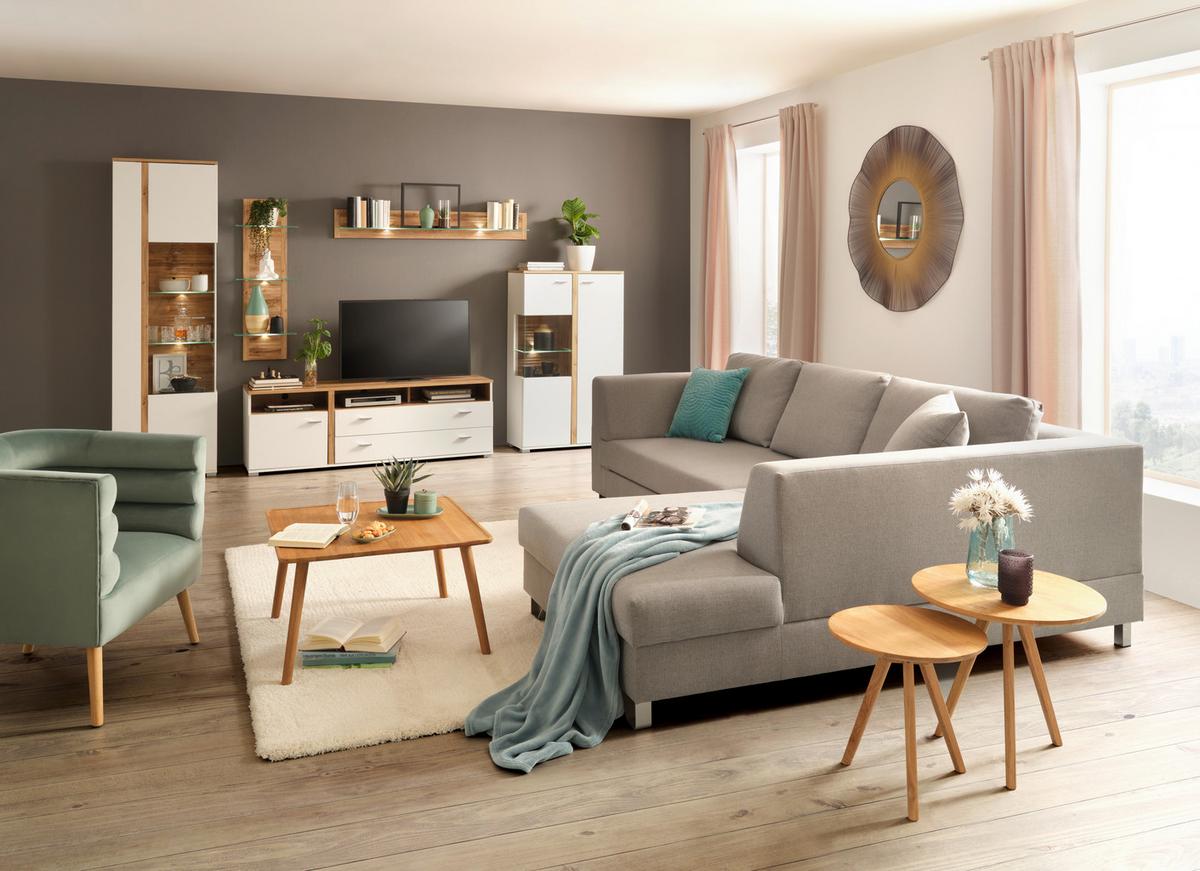 ODKLÁDACÍ STOLEK SIEGEN - Konvenční, dřevo (40/40cm) - Zandiara