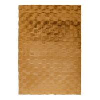 Flachwebteppich Gelb, Bxl: Ca. 160x230 Cm - Gelb, Basics, Textil (160/230cm) - Kayoom