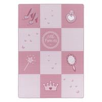 Kinderteppich Prinzessin Pink Play 80x120 Cm - Pink, Basics, Textil (80/120cm)