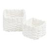 SADA KOŠŮ FRANZ - bílá, Konvenční, papír (11/7.5/11cm) - Modern Living