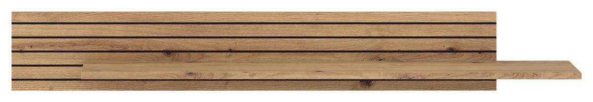 Wandpaneel Nexa Eiche Artisan Dekor B: 138cm - Eiche Artisan, Basics, Holzwerkstoff (138/19,5/23,6cm)