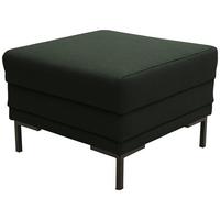 Hocker Looks Vii - Dunkelgrün/Schwarz, Design, Textil (55/45/55cm) - LOOKS by W.Joop