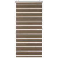 Duoroleta Thomas, 80/160cm, hnědošedá - šedohnědá, textil/plast (80/160cm) - Premium Living