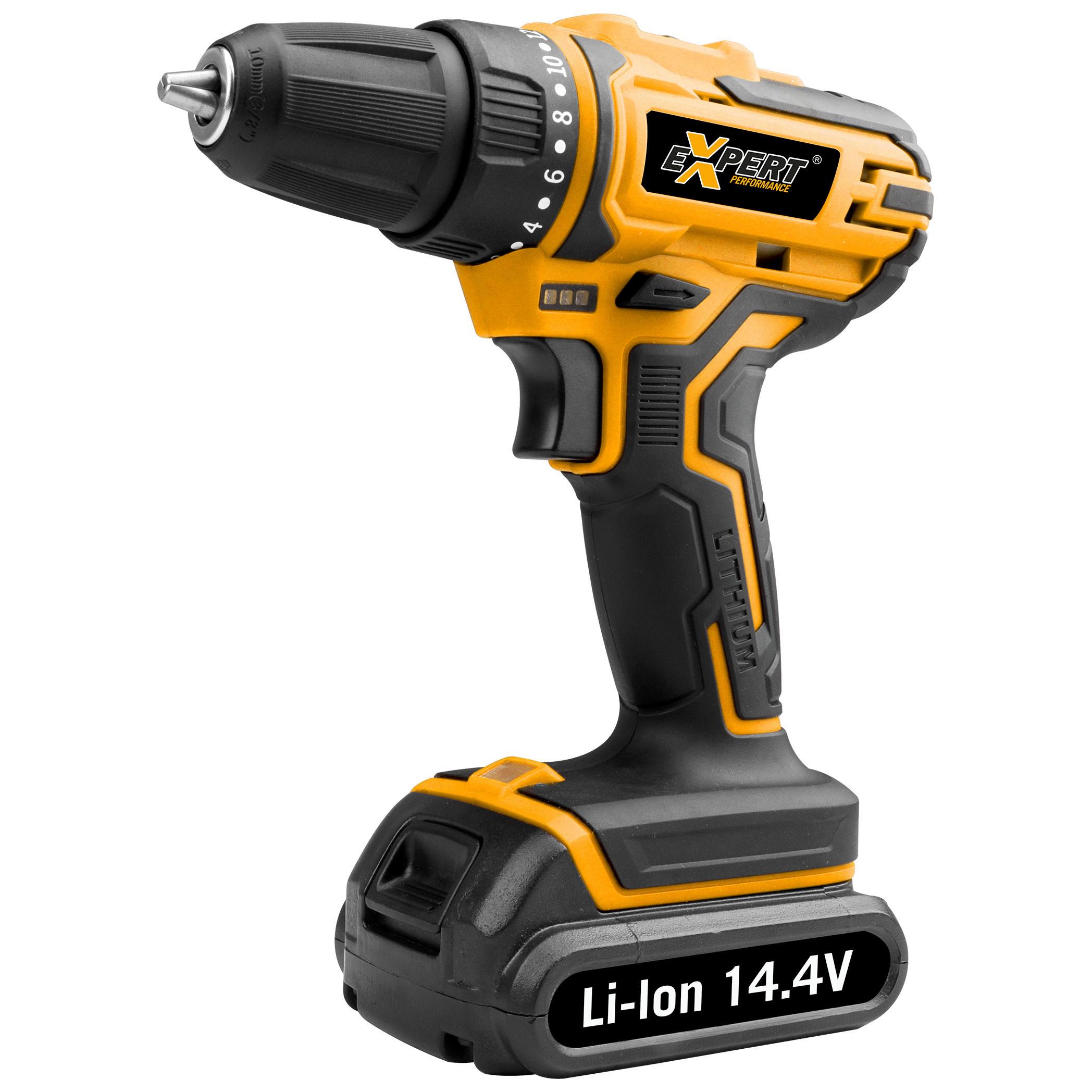 Akkus Csavarhúzó Akkus Fúró/csavarozó - fekete/narancs, Basics, műanyag (18/22/7,5cm)