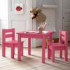 Kindersitzgruppe Bundle Mads Pink - Pink, MODERN, Holz - MID.YOU