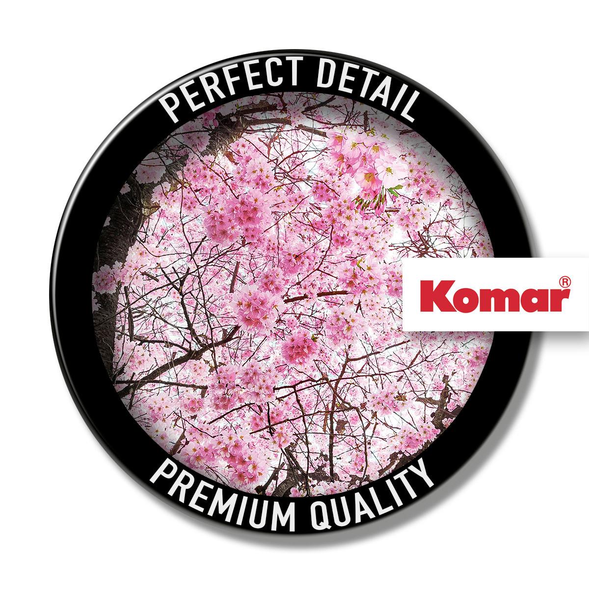 Vliestapete Bloom - Braun/Rosa, Basics (400/260cm) - Komar