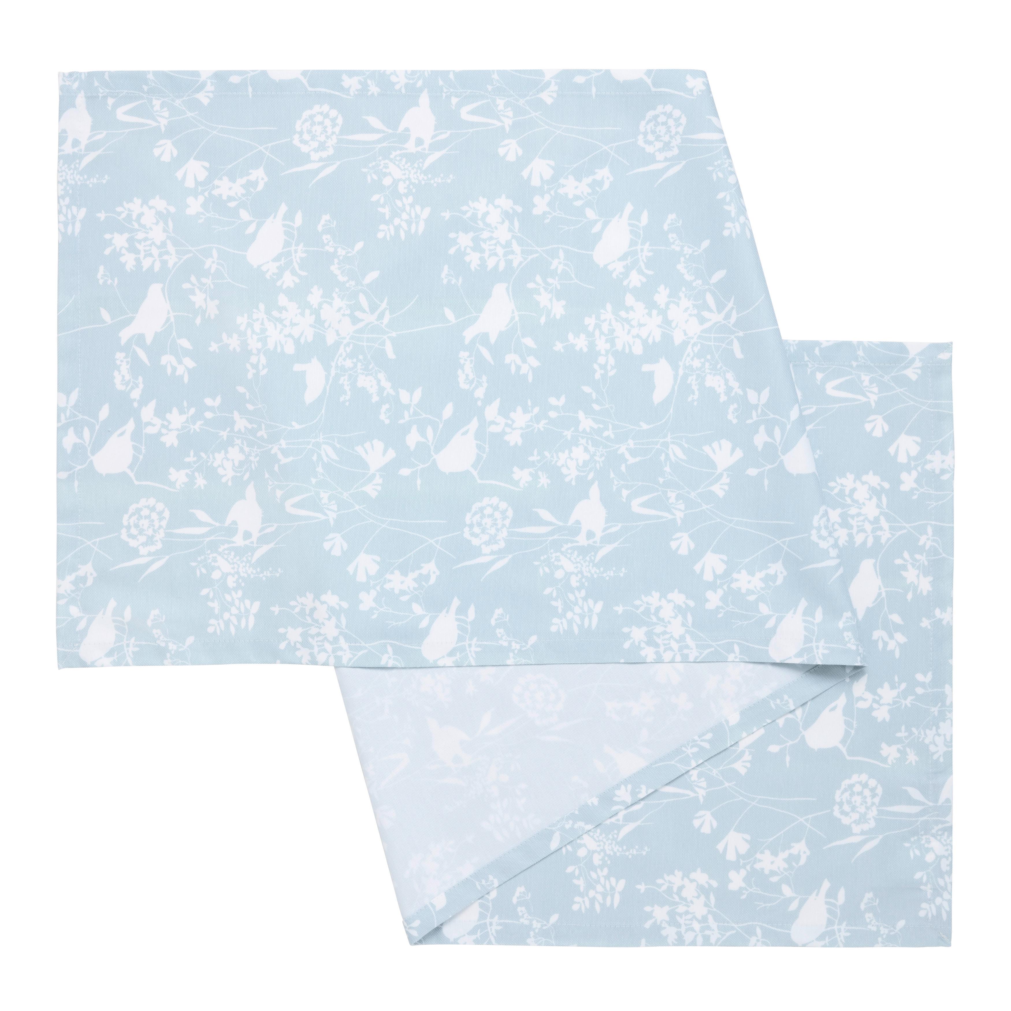BĚHOUN NA STŮL Steffi, 45/150cm - modrá, Lifestyle, textil (45/150cm) - Mary's